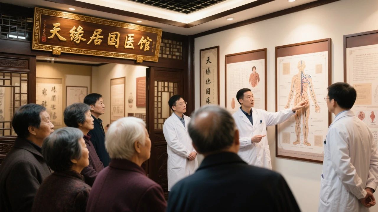 熱烈慶賀天緣居國醫(yī)館盛大啟幕，以中醫(yī)智慧助力大健康產(chǎn)業(yè)新發(fā)展